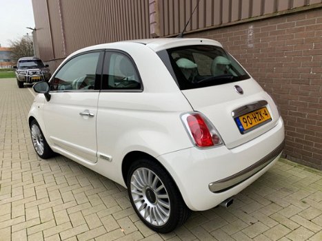 Fiat 500 - 1.2 Lounge Panorama dak Airco Automaat 2009 128.000 - 1