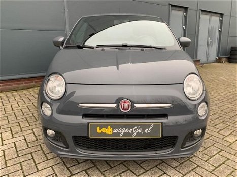 Fiat 500 - 1.2 500S * techno grey * 16” zwart * alcantara - 1