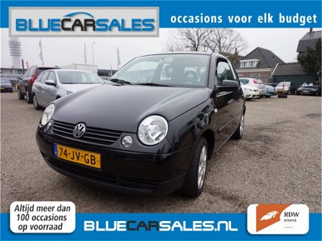 Volkswagen Lupo - 1.4 Comfortline , APK 17-07-2020, LEUKE ZWARTE LUPO, ZUINIG EN DEGELIJK, STUURBEKR - 1