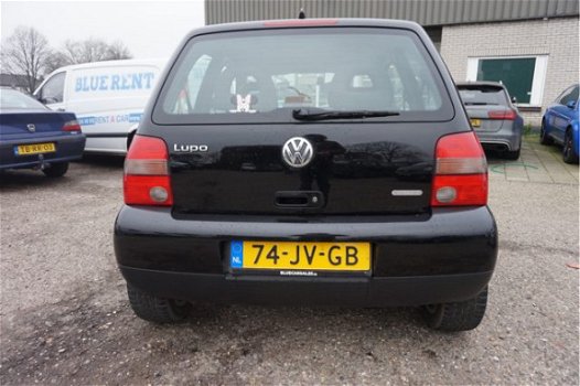 Volkswagen Lupo - 1.4 Comfortline , APK 17-07-2020, LEUKE ZWARTE LUPO, ZUINIG EN DEGELIJK, STUURBEKR - 1