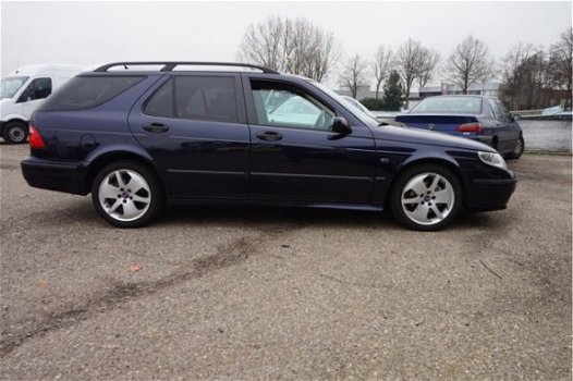 Saab 9-5 Estate - 2.3t Arc , AUTOMAAT, HALF LEDER, AIRCO, TREKHAAK, CRUISE CONTROLE, APK 06-01-2021 - 1