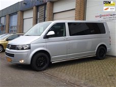 Volkswagen Transporter - 2.0 TDI L2H1 DC Trendline DSG Navi PDC Airco Cruise 5Pers DB Riem VV Netjes