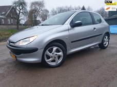 Peugeot 206 - 1.6-16V XS Premium Nieuwe apk lederbekleding