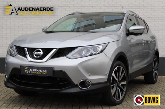 Nissan Qashqai - 1.2 Tekna Navigatie | Leer | Panorama Dak - 1