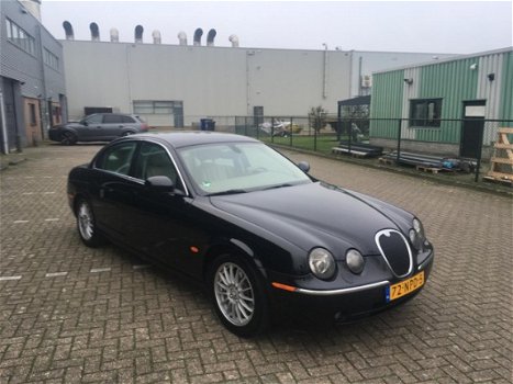 Jaguar S-type - 2.7D V6 AIRCO / CRÈME LEDER / GROOT TV NAVI / PDC / XENON / MEMORY STOELEN / FULL OP - 1