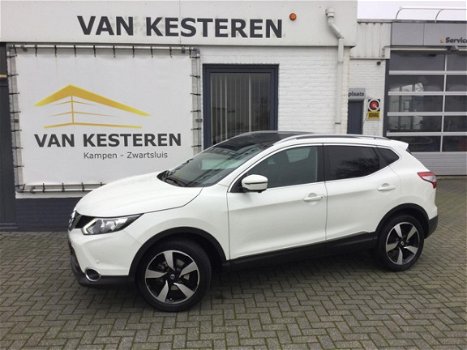 Nissan Qashqai - 1.2 115pk DIG-T Connecta N-Vision Design-Pack, Leder-Alcantara, Panorama-dak, rondo - 1