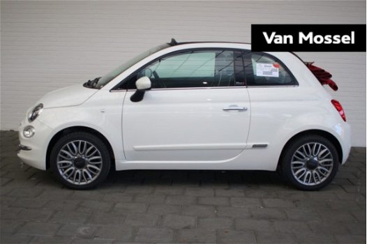 Fiat 500 C - CABRIO 80 LOUNGE NAVI RIJKLAAR - 1