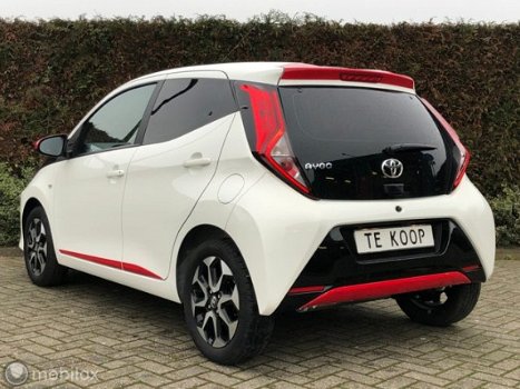 Toyota Aygo - 1.0 VVT-i x-clusiv 5DRS AIRCO CRUISE NWSTAAT 25000KM BJ2018 ACHTERUITRIJ CAMERA 2 KLEU - 1