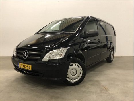 Mercedes-Benz Vito - 113 CDI 320 Lang Aut. 2x A.DEUR/SCHFDEUR/NAVI/PDC v+a/BLUETOOTH/BUMPERS IN KLEU - 1