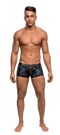Strappy Short Blauw-Zwart S t/m XL
