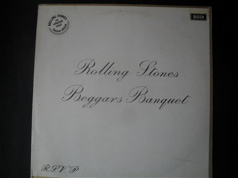 THE ROLLING STONES Beggars Banquet (wit vinyl) - 1