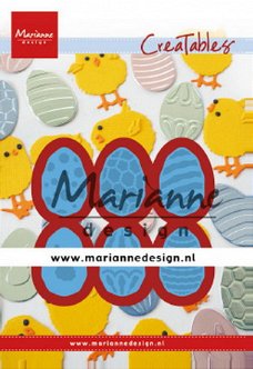 Marianne Design, Creatable , Easter Eggs ; LR0643