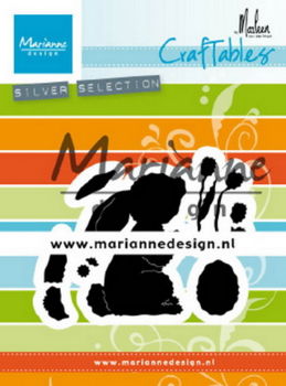 Marianne Design, Craftable , Bunny by Marleen ; CR1498 - 1