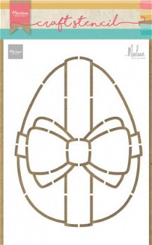 Marianne Design, Stencil , Easter Egg ; PS8055 - 1