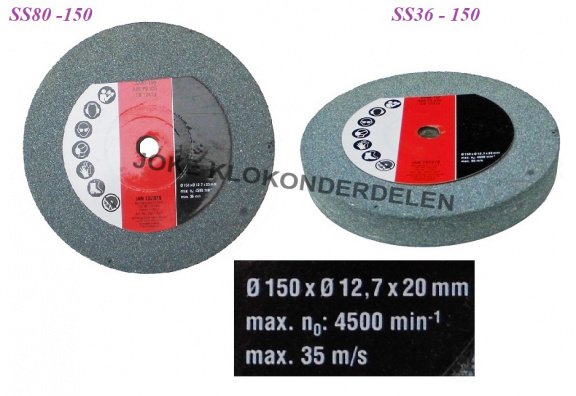 === 2 Slijpstenen = z.g.a.n. === 41609 - nr. 1