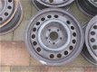 4 Stalen Velgen Opel Zafira A Meriva 15 Inch 5x110 - 2 - Thumbnail