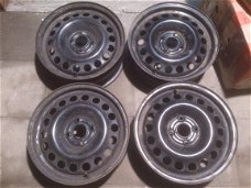 4 15 Inch Stalen Velgen Opel Astra G Vectra B Calibra 4x100