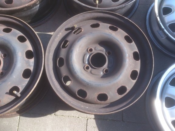 4 Stalen Velgen Ford Mondeo Focus Fusion 4x108 15 Inch - Afbeelding 2