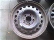 4 Stalen velgen Mercedes Benz 190 E klasse 15 Inch 5x112 - 2 - Thumbnail