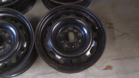 4 Stalen Velgen Mazda 3 Mazda 5 15 Inch 5x114,3 - 2