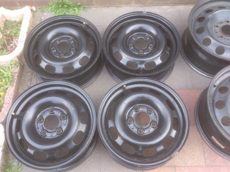 4 Stalen velgen Mercedes Benz W168 A klasse 5x112 - 1