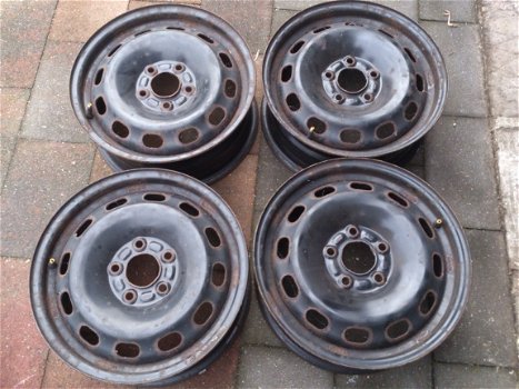 4 Stalen Velgen 15 Inch Ford Focus 2 C Max 5x108 - 1