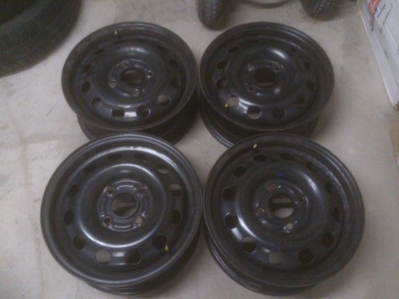4 Stalen Velgen 14 Inch Ford Mondeo Focus Fiesta 4x108 - Afbeelding 3