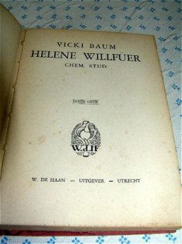 Helene Willfüer door Vicky Baum antiquariaat - 3