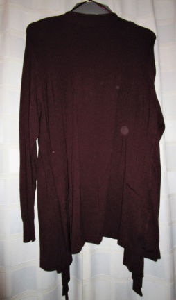 Miss Etam Aubergine Vest maat 50 ME118 - Afbeelding 2