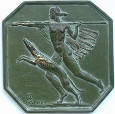 www.medailleur.fr Promotion - Sculpture  Penningen Goud Goldmedal TeFaF- iNumis vpk Olympic