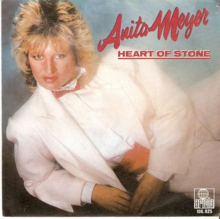 singel Anita Meyer - Heart of stone / Don’t stop turning daydreams - nr. 1