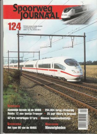 Spoorweg journaal nr. 124 - november - december 2001 - nr. 1