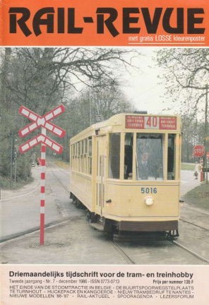 Rail-revue nr 7 - december 1986 - nr. 1