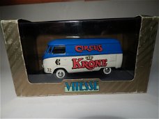 1:43 oude Vitesse 004B Volkswagen Bulli VW T1 Kasten Circus Krone