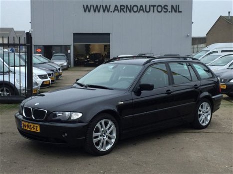 BMW 3-serie Touring - 318d Black&Silver II, YOUNGTIMER, AIRCO, CRUISE CONTROL, ELEK-RAMEN, RADIO-CD- - 1