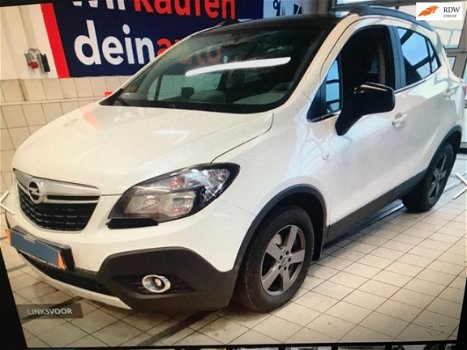 Opel Mokka - 1.4 T Edition *5DRS140PK*AIRCO*STUURBEKR.*ELLEK.RAMEN*C.V*ZEER NETTE AUTO*BOEKJES - 1