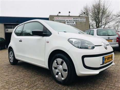 Volkswagen Up! - 1.0 take up *AIRCO *STUURBEKR.*C, PORTIER VERGRENDELING.*ZEERLEUKE AUTO - 1