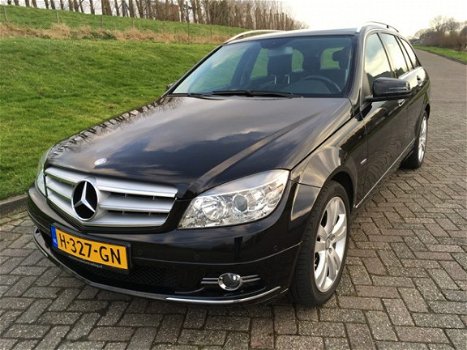 Mercedes-Benz C-klasse Estate - 180 CGI BlueEFFICIENCY Zeer nette station, half leer, PDC,Navi,ECC, - 1