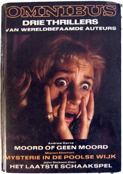 omnibus - 3 thrillers met oa Moord of geen moord - 1