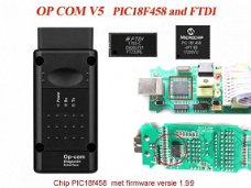 Opel OBD2 auto diagnose scanner, v. 1.99 USB, opcom op-com
