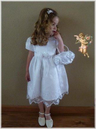 NIEUW bruidsmeisjes jurkje doop doopkleding photoshoot Amira - nr. 1
