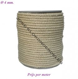 === Comtoise touw = Ø 4 mm. nieuw === 41098