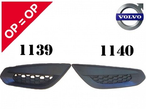 Bumper rooster Volvo S60 L of R (1139-1140) - 1