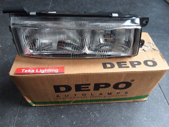 Mitsubishi Lancer IV (88-92) Koplamp Depo 214-1112 Rechts NOS - Afbeelding 3