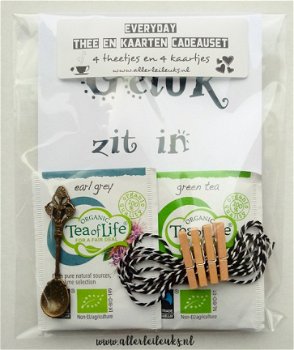 Tea for one cadeauset thee en kaart verjaardag - 8