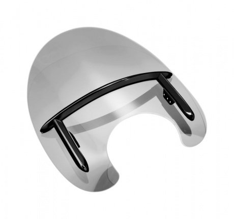 Windscherm De Luxe Honda VT750C 4-5-6 (Zwart) - nr. 1