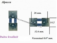 === Slingerveer staande klok = nieuw ===   38627