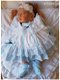 50-56 baby vestje new born voor doop bolero strikjes - 3 - Thumbnail
