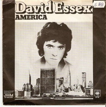 singel David Essex - America / Dance little girl - 1