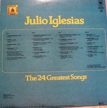 Dubbel LP - Julio Iglesias - 24 Greatest songs - 2